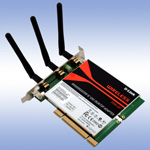 Беспроводной WiFi адаптер D-Link DWA-547 - PCI